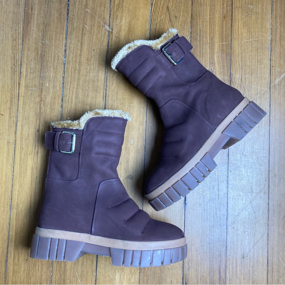 Free People Faux Fur Boots 38.5